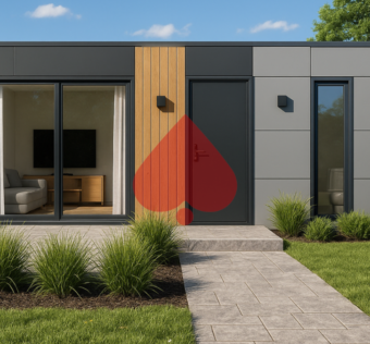 kontener mieszkalny pawilon