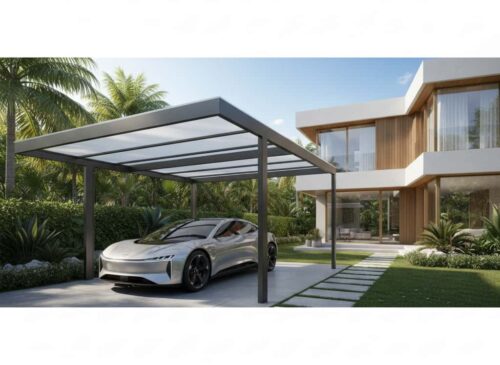 Nowoczesne wiaty garażowe jako stylowa alternatywa dla murowanego garażu